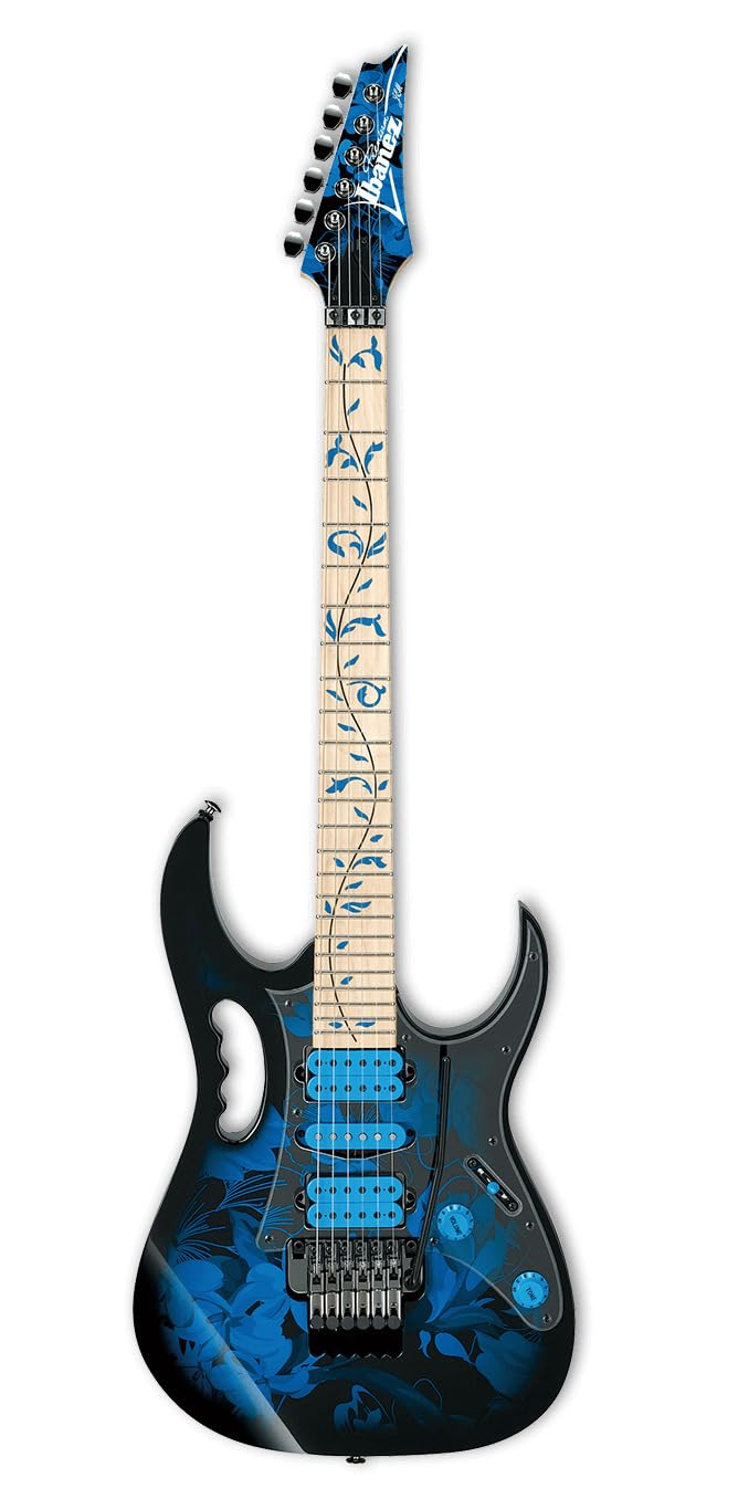 Ibanez JEM77 Steve Vai Signature - Blue Floral Pattern