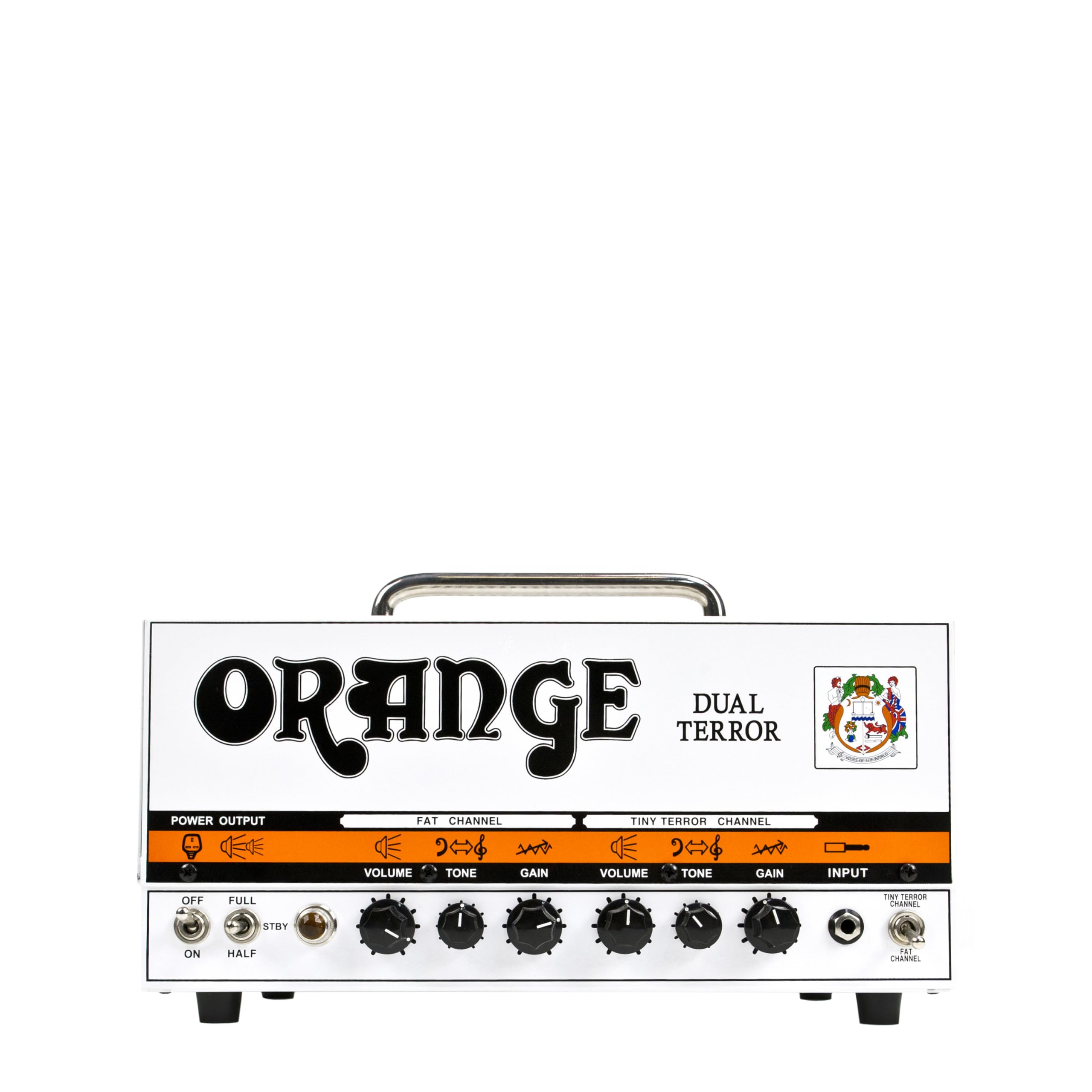 Orange Dual Terror Guitar Amp Head 30/15/7 Watts with Bag