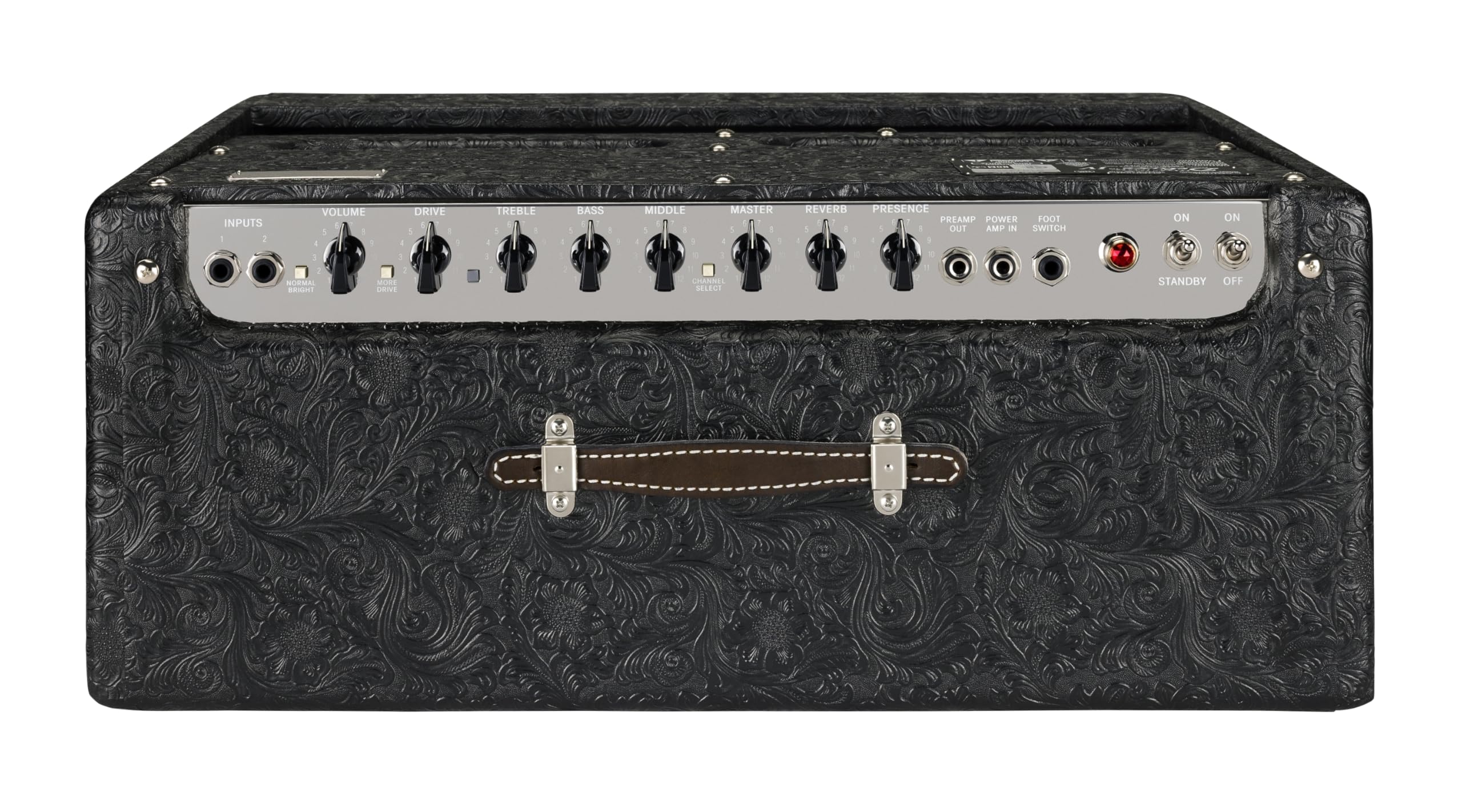 Fender Hot Rod Deluxe 30th Anniversary 40-Watt 1x12-Inch Guitar Combo Amplifier, Black Western Vinyl
