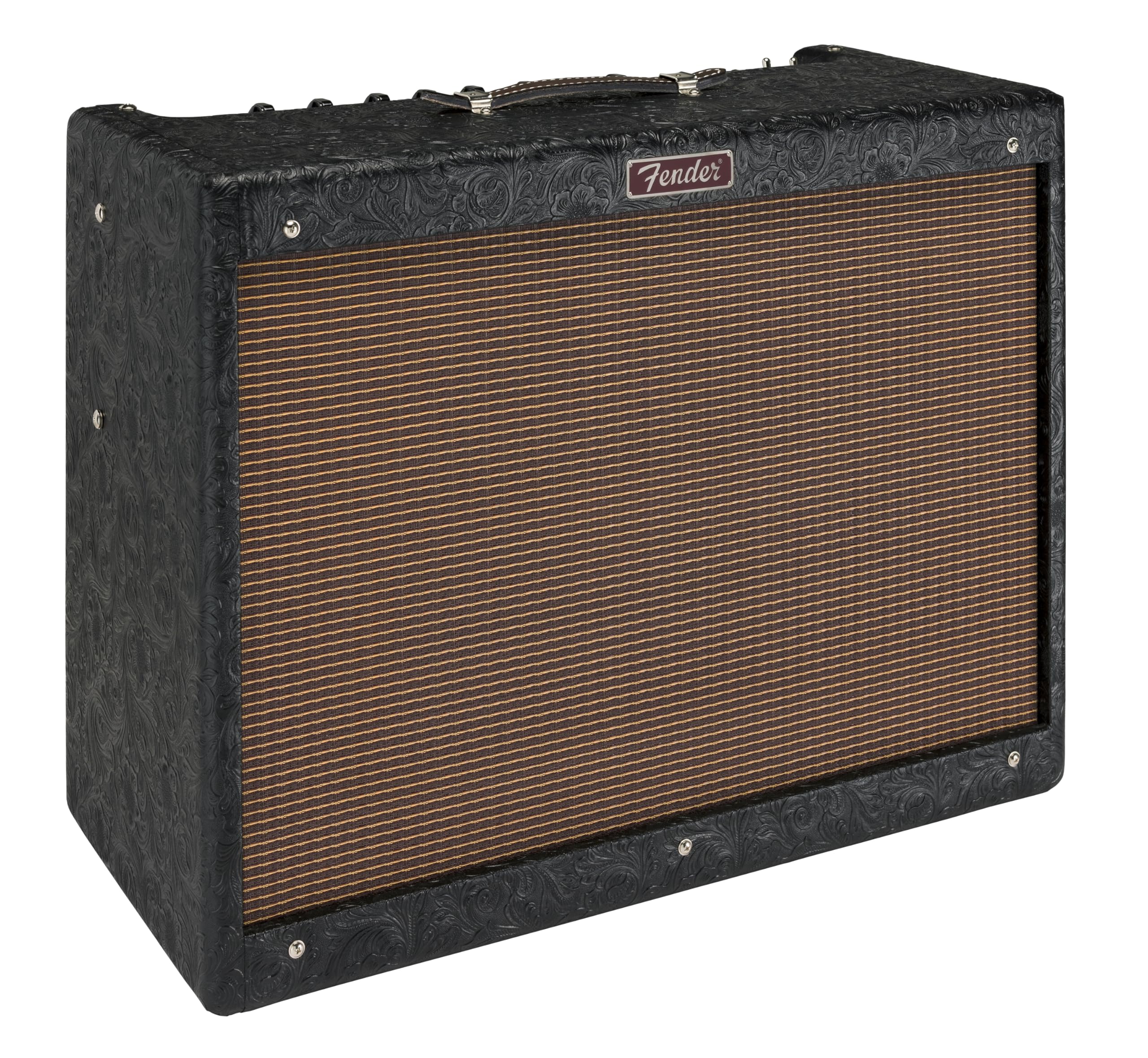 Fender Hot Rod Deluxe 30th Anniversary 40-Watt 1x12-Inch Guitar Combo Amplifier, Black Western Vinyl
