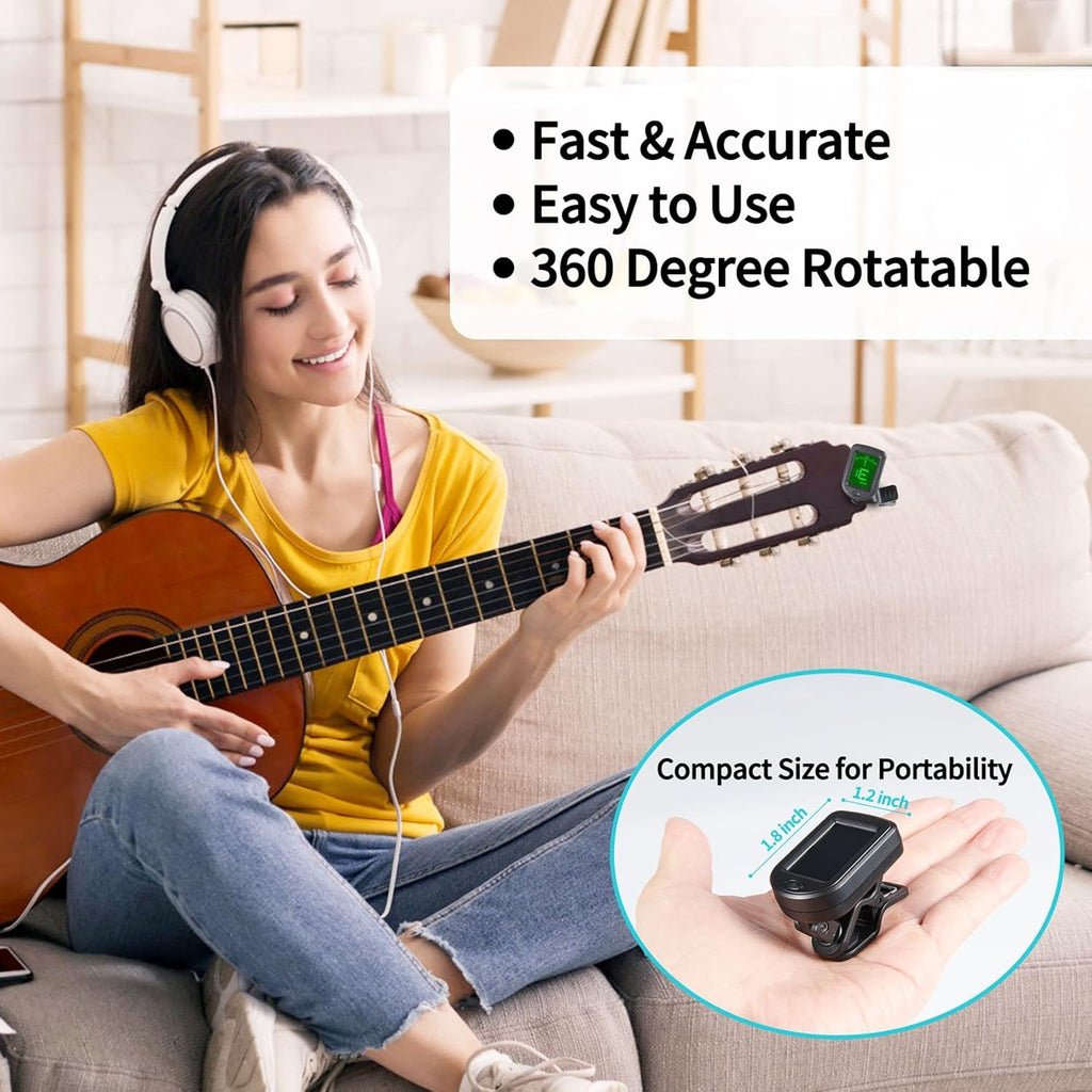Clip-on tuner